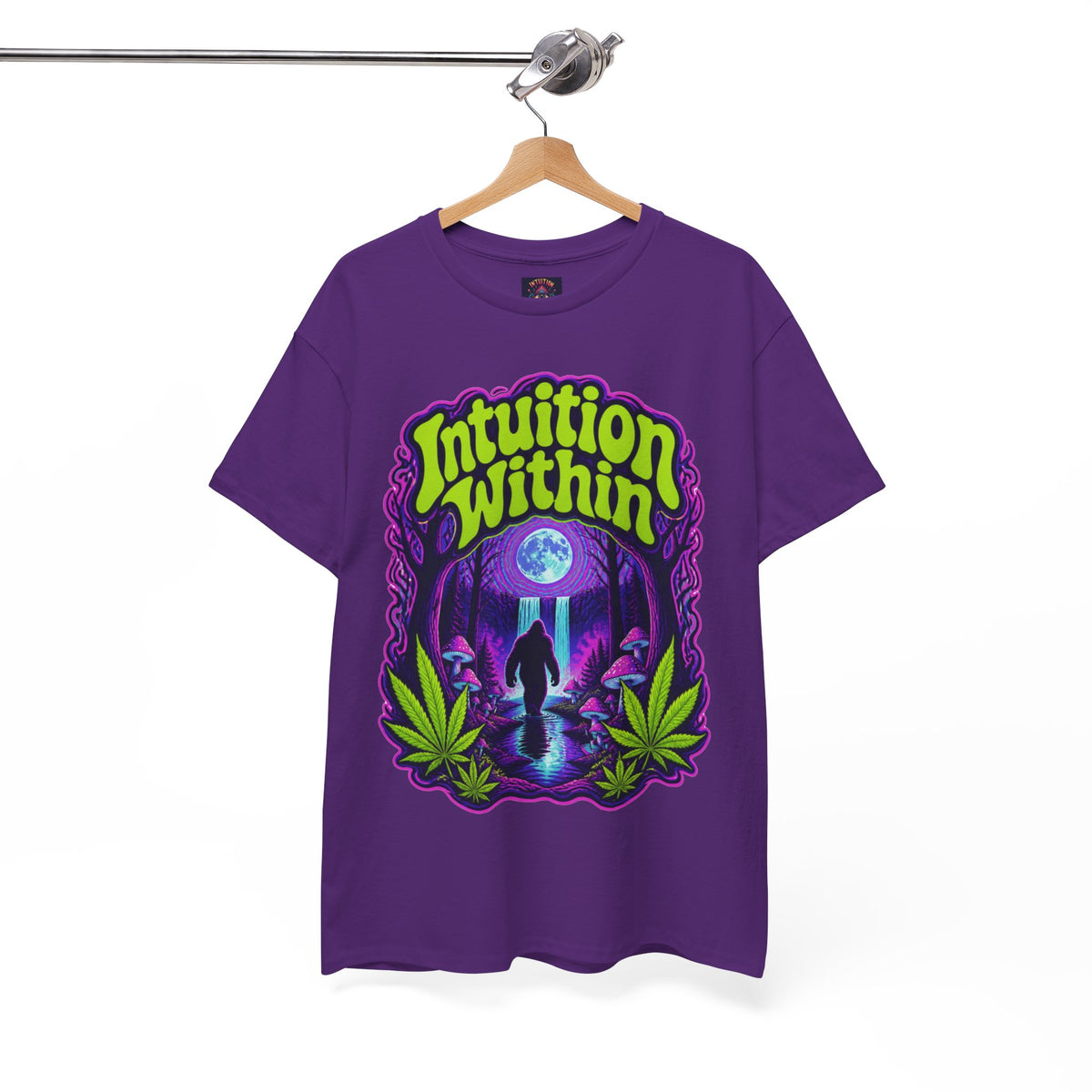 Psychedelic Bigfoot Graphic Tee