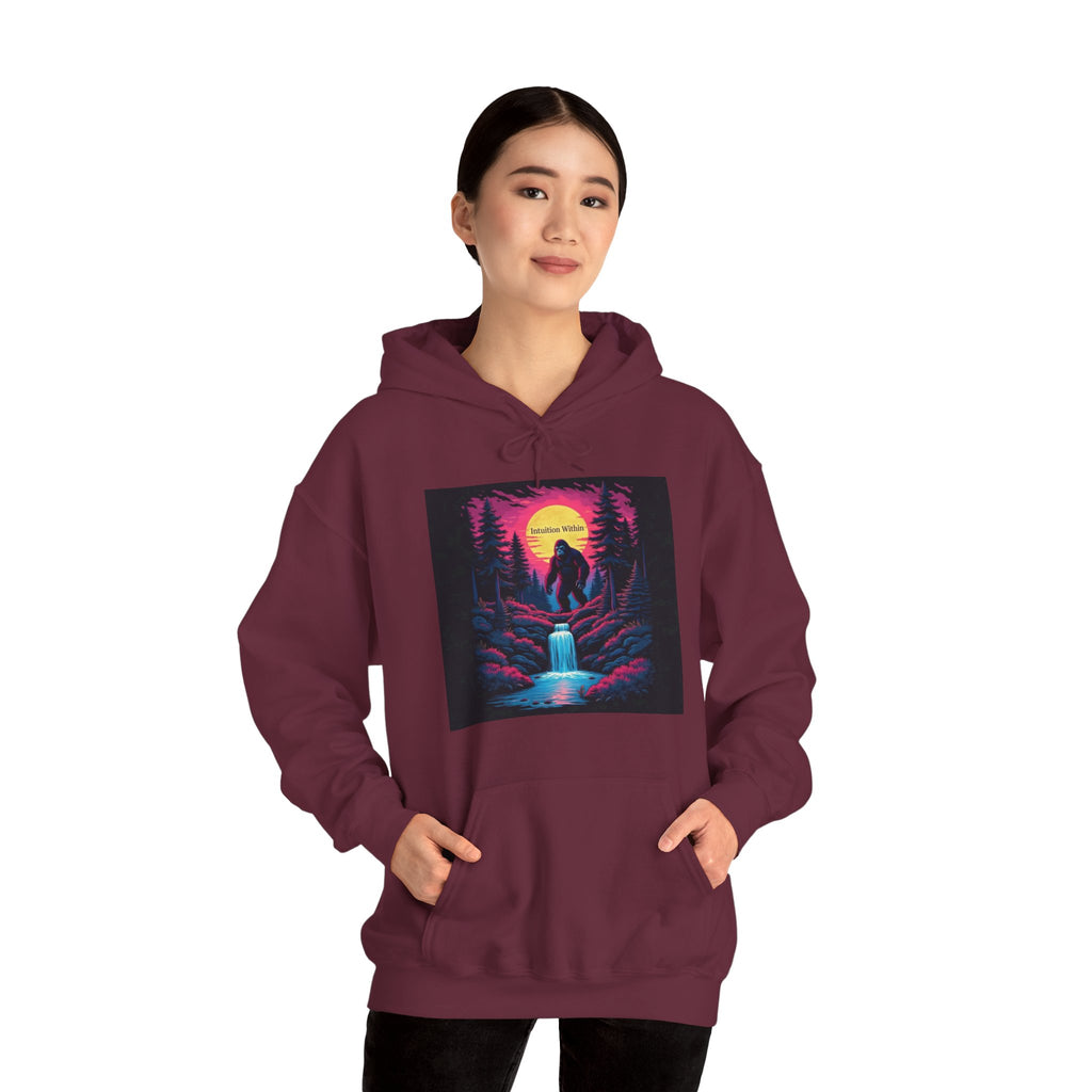 Neon Bigfoot Hoodie | Intuition Within