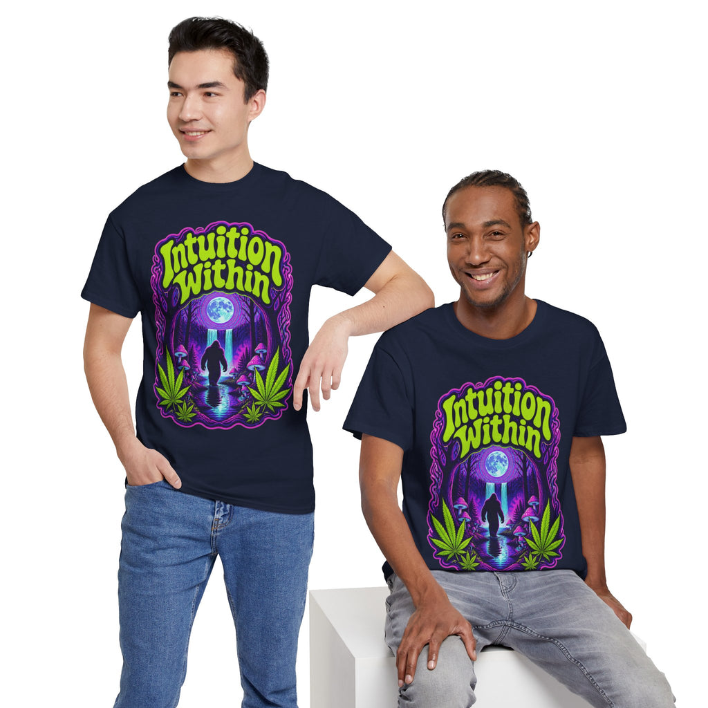 Psychedelic Bigfoot Graphic Tee