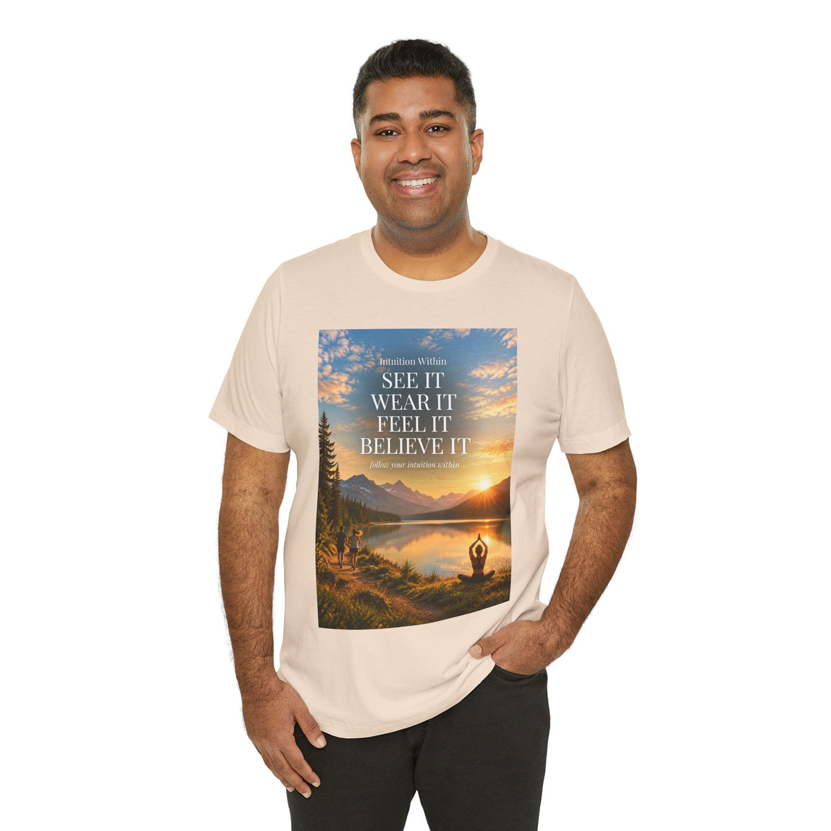 Intuition Within Signature Tee | Meditation Lake