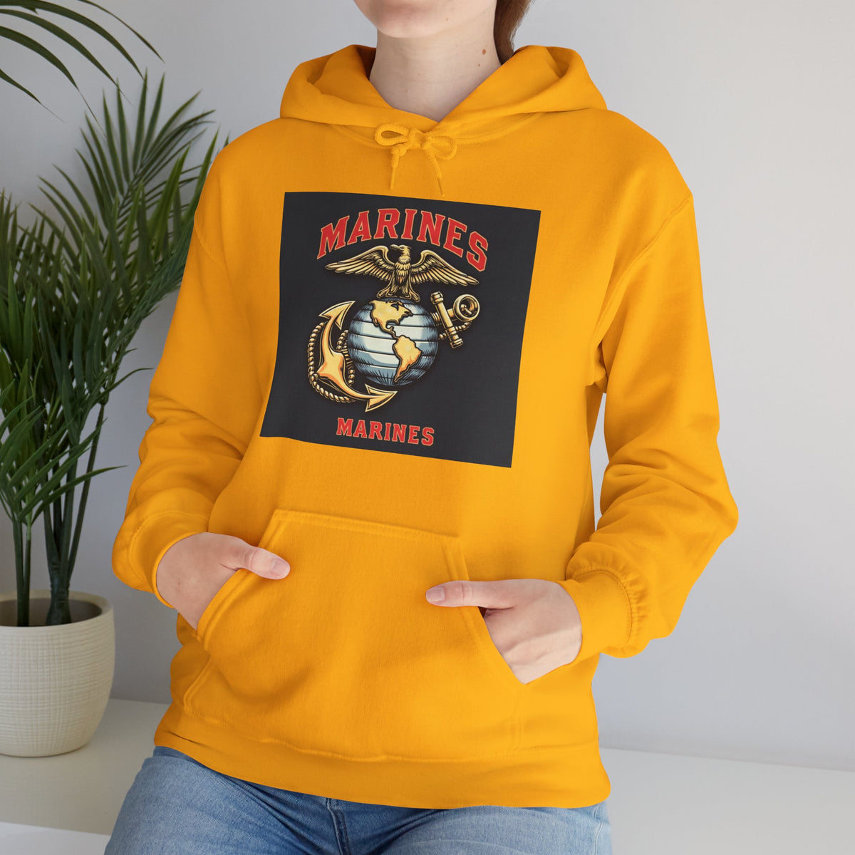 U.S. Marines Tribute Hoodie | Intuition Within