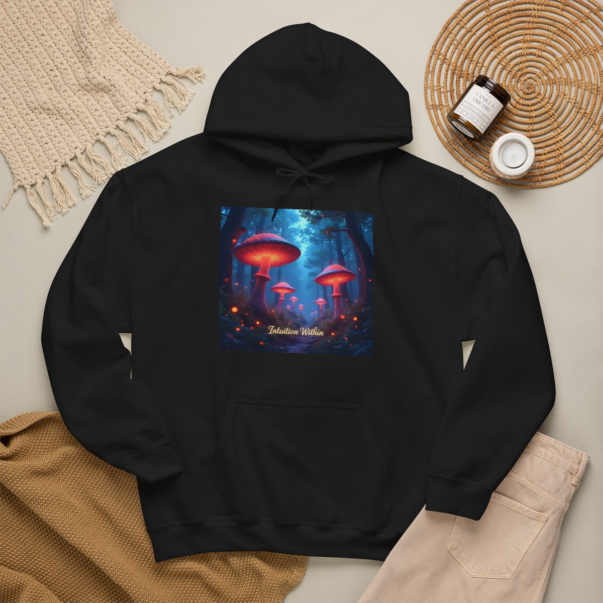 Enchanted Mushroom Forest Hoodie