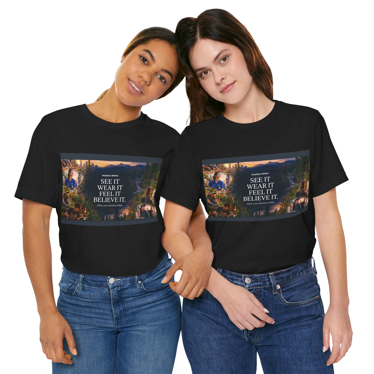 Intuition Within Signature Tee | See It, Wear It, Feel It, Believe It