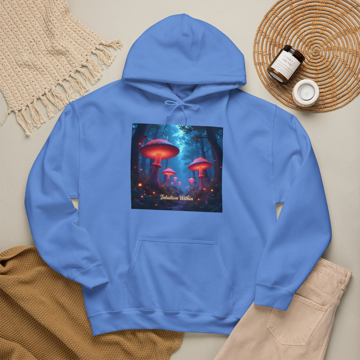 Enchanted Mushroom Forest Hoodie