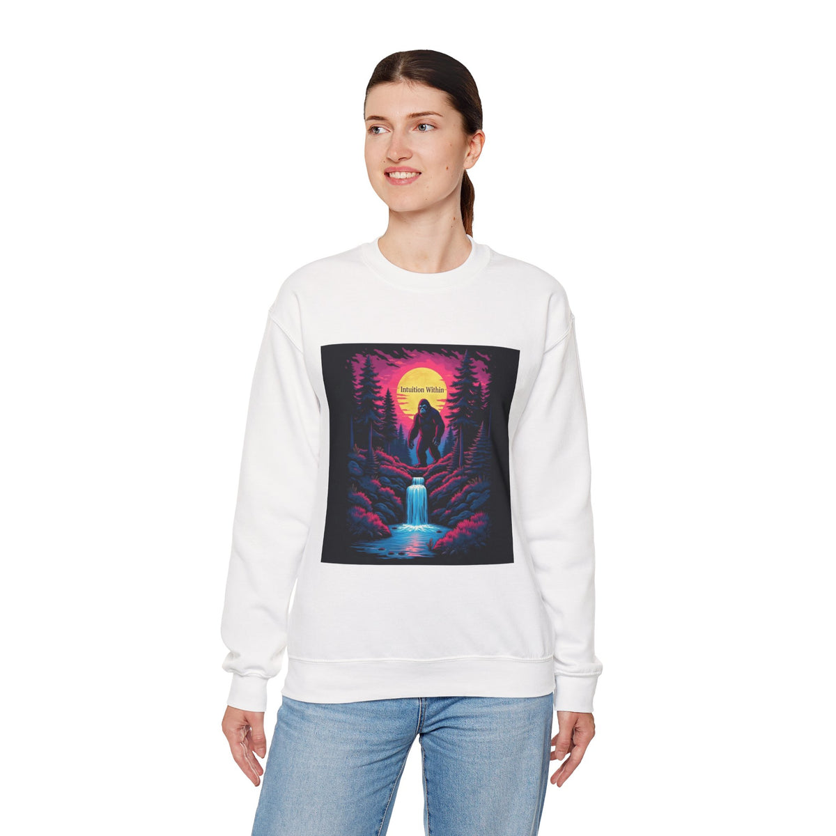 Neon Bigfoot Sweatshirt | Intuition Within