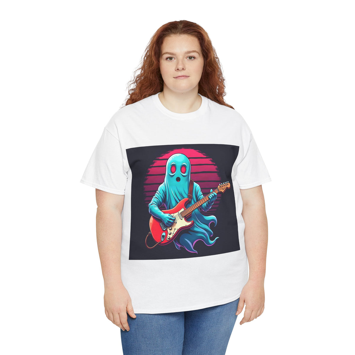Ghost Guitarist Graphic Tee