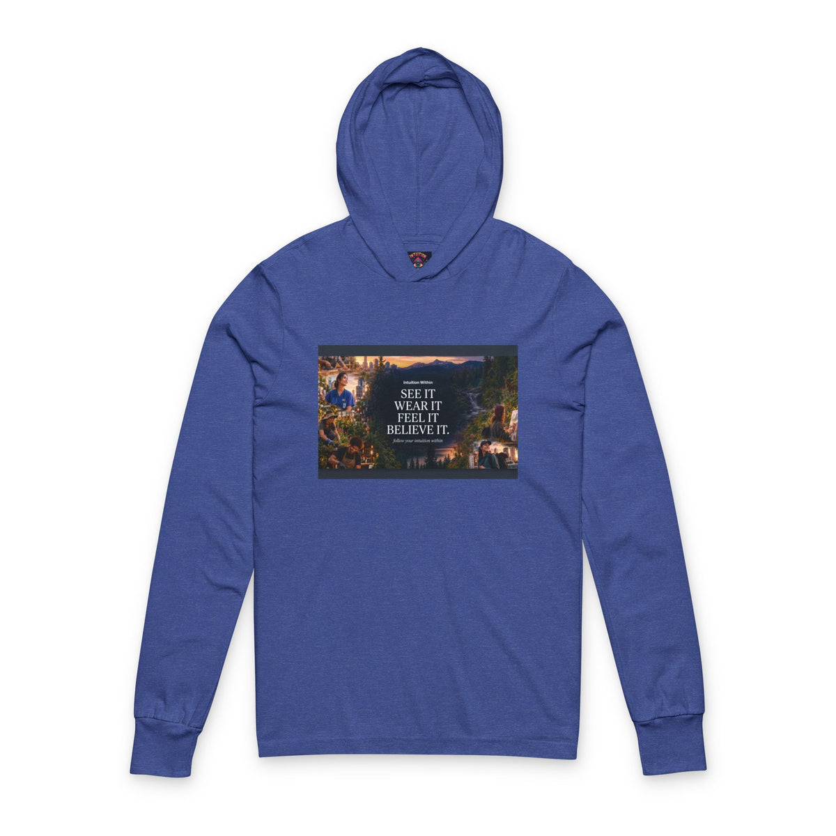 Intuition Within Signature Hooded Long Sleeve Tee | Where It All Begins