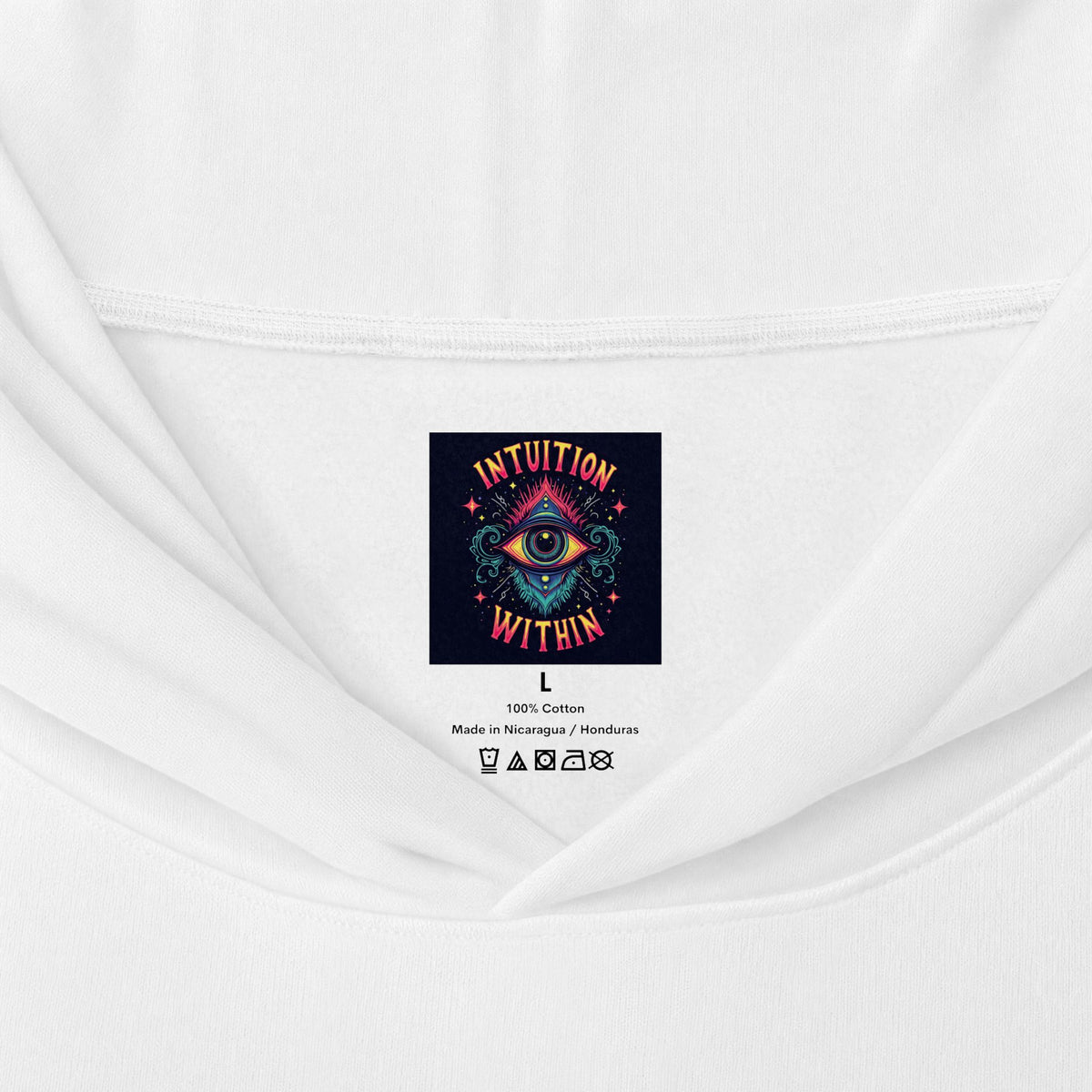 Intuition Within Signature Hooded Long Sleeve Tee | Believe It