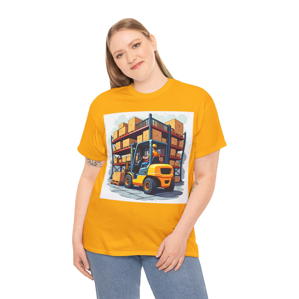 Forklift Warehouse Graphic Tee | Intuition Within
