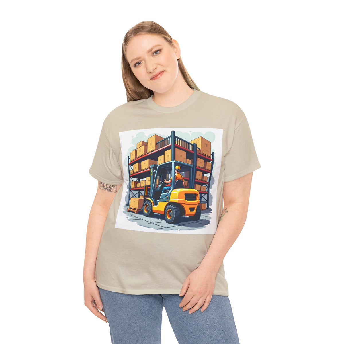 Forklift Warehouse Graphic Tee | Intuition Within