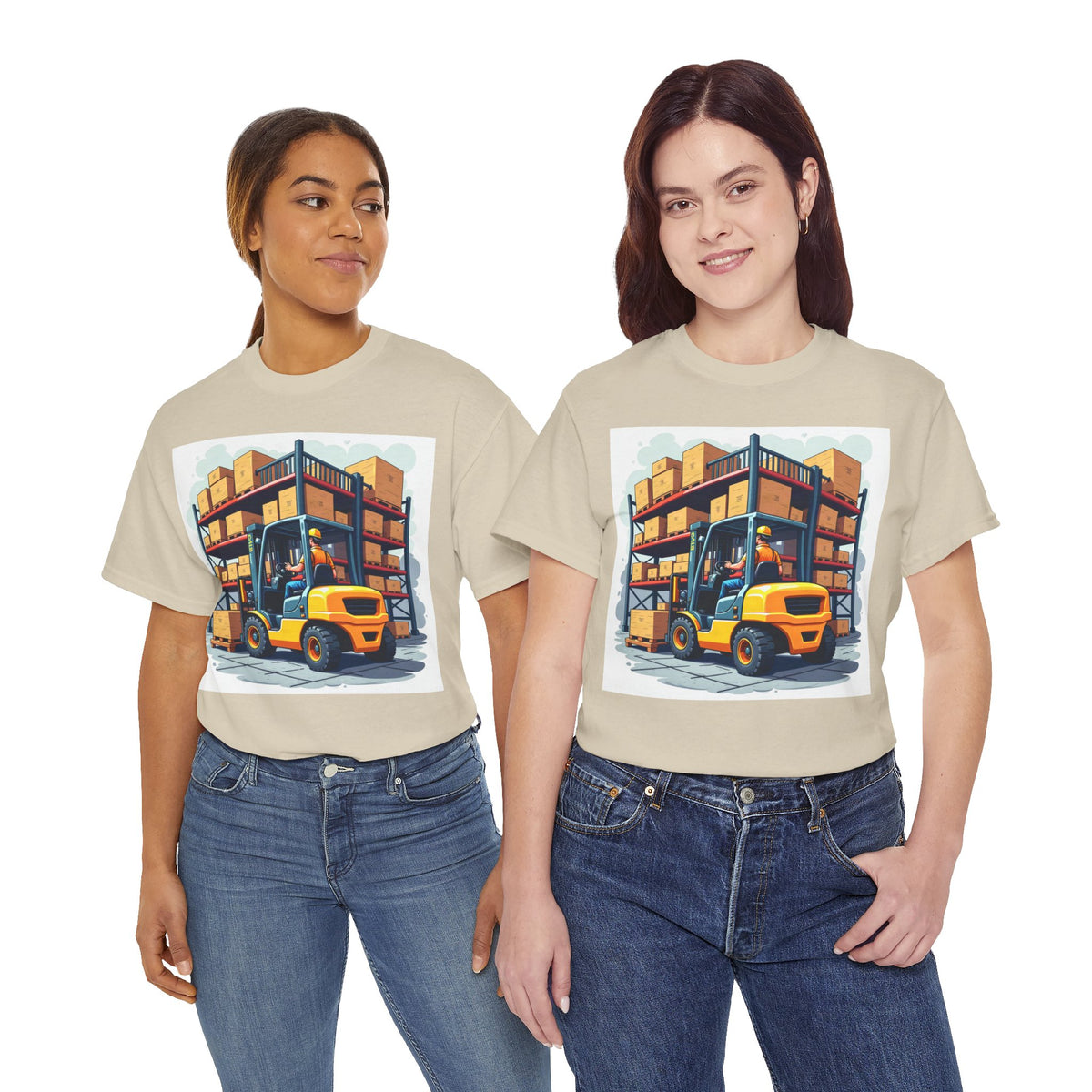 Forklift Warehouse Graphic Tee | Intuition Within