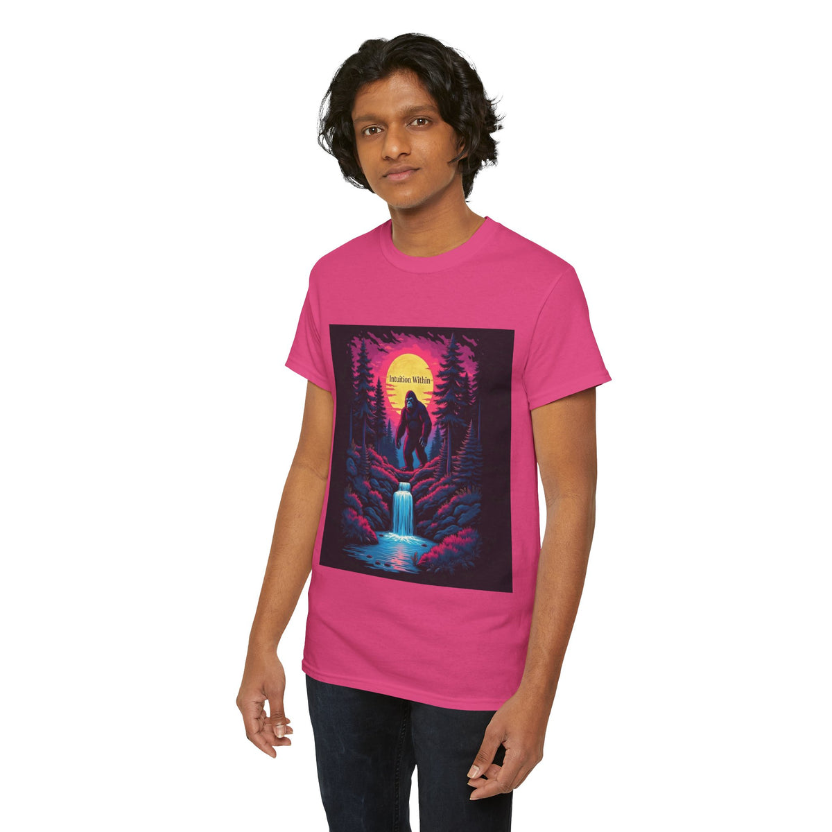 Neon Bigfoot Tee | Intuition Within