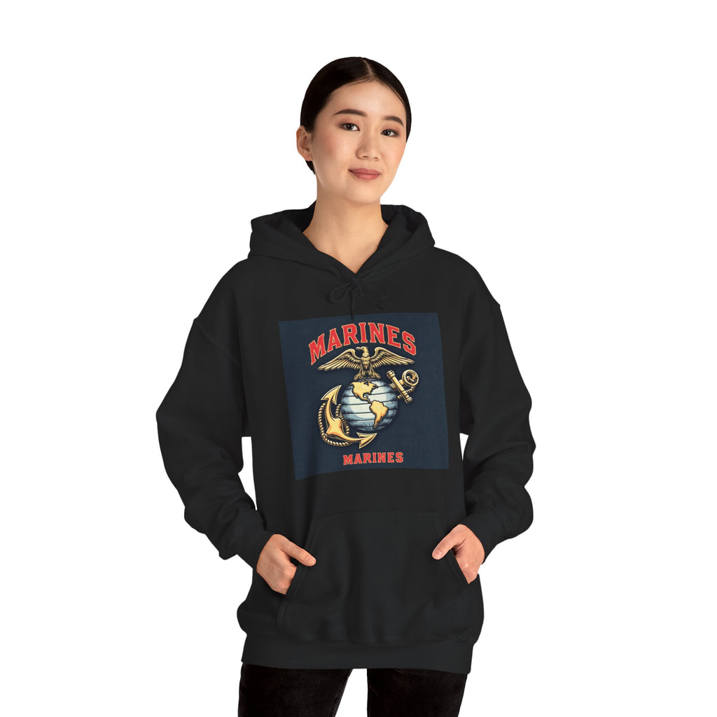 U.S. Marines Tribute Hoodie | Intuition Within