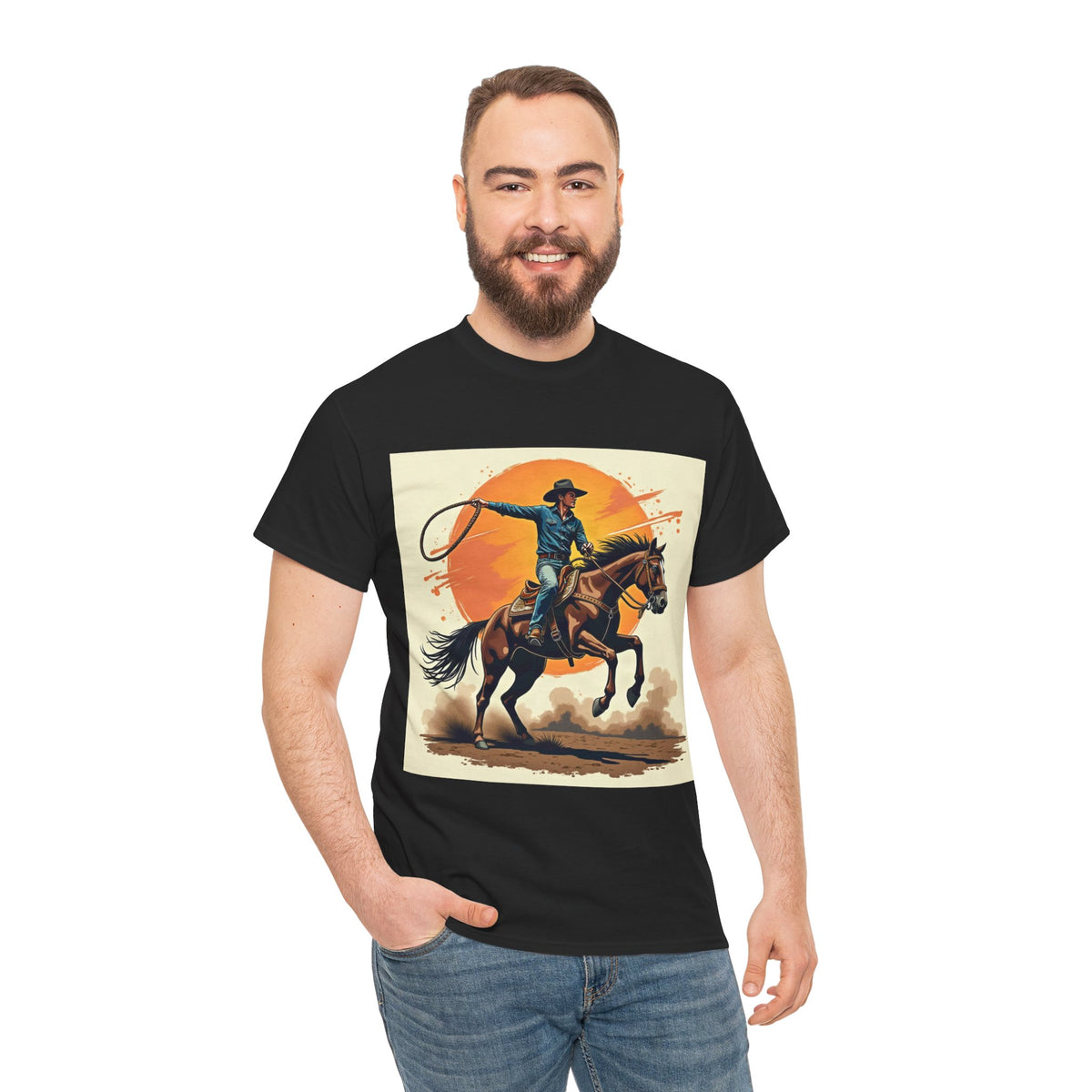 Rodeo Rider Western Tribute Tee