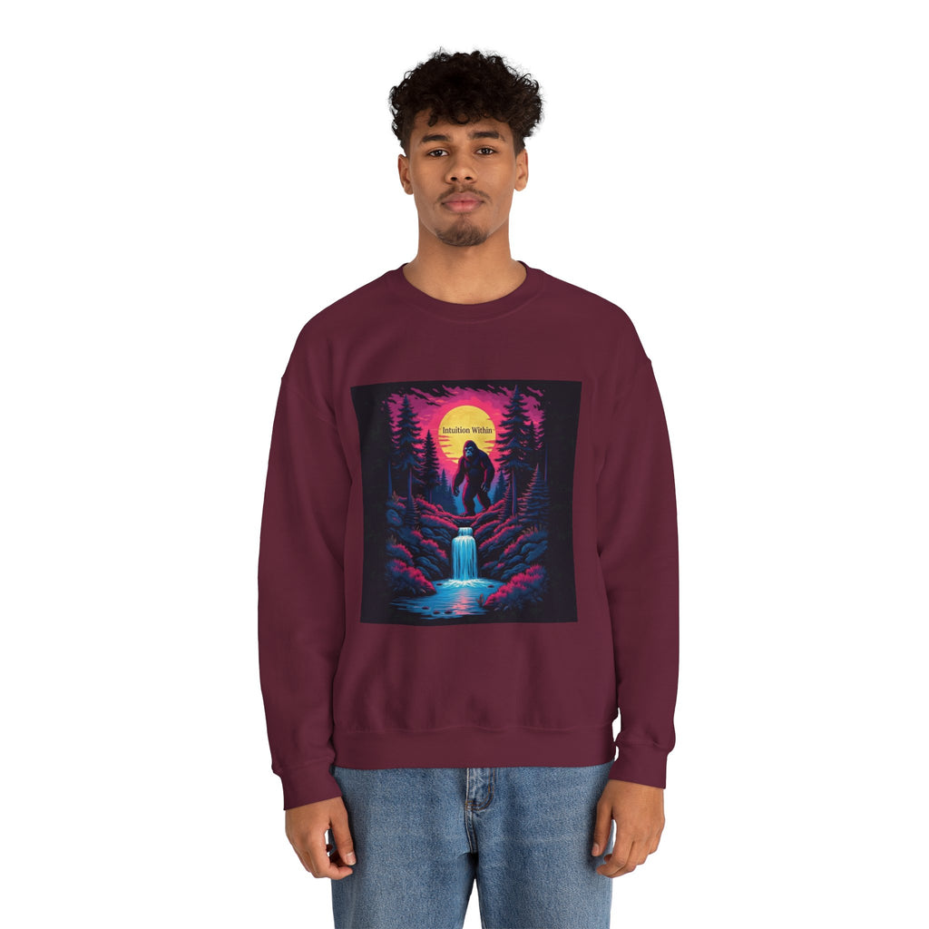 Neon Bigfoot Sweatshirt | Intuition Within