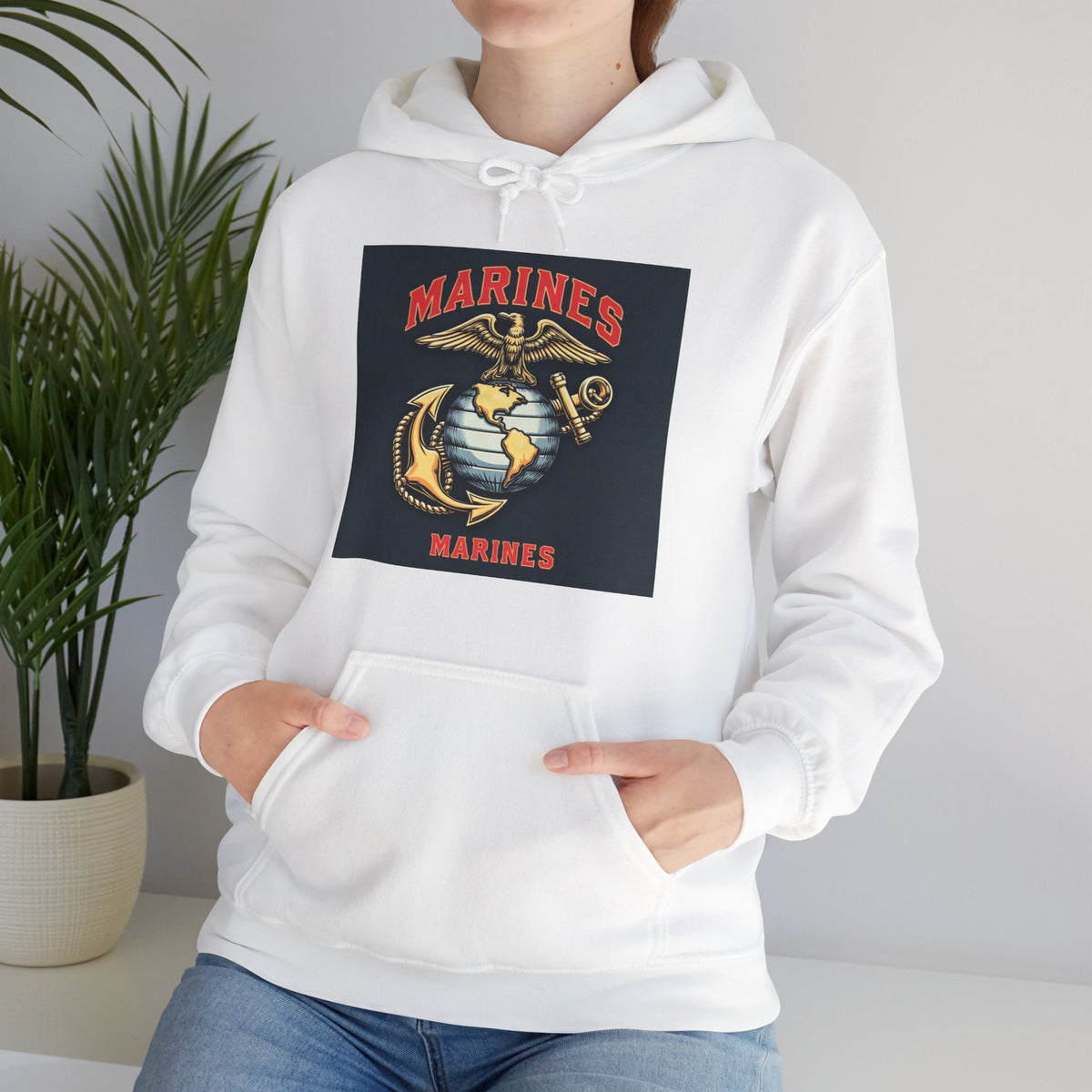 U.S. Marines Tribute Hoodie | Intuition Within