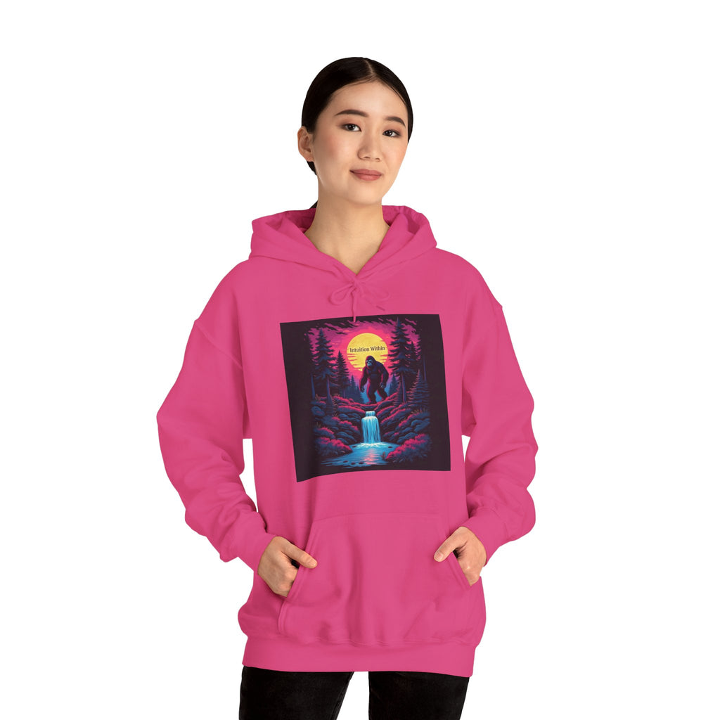 Neon Bigfoot Hoodie | Intuition Within