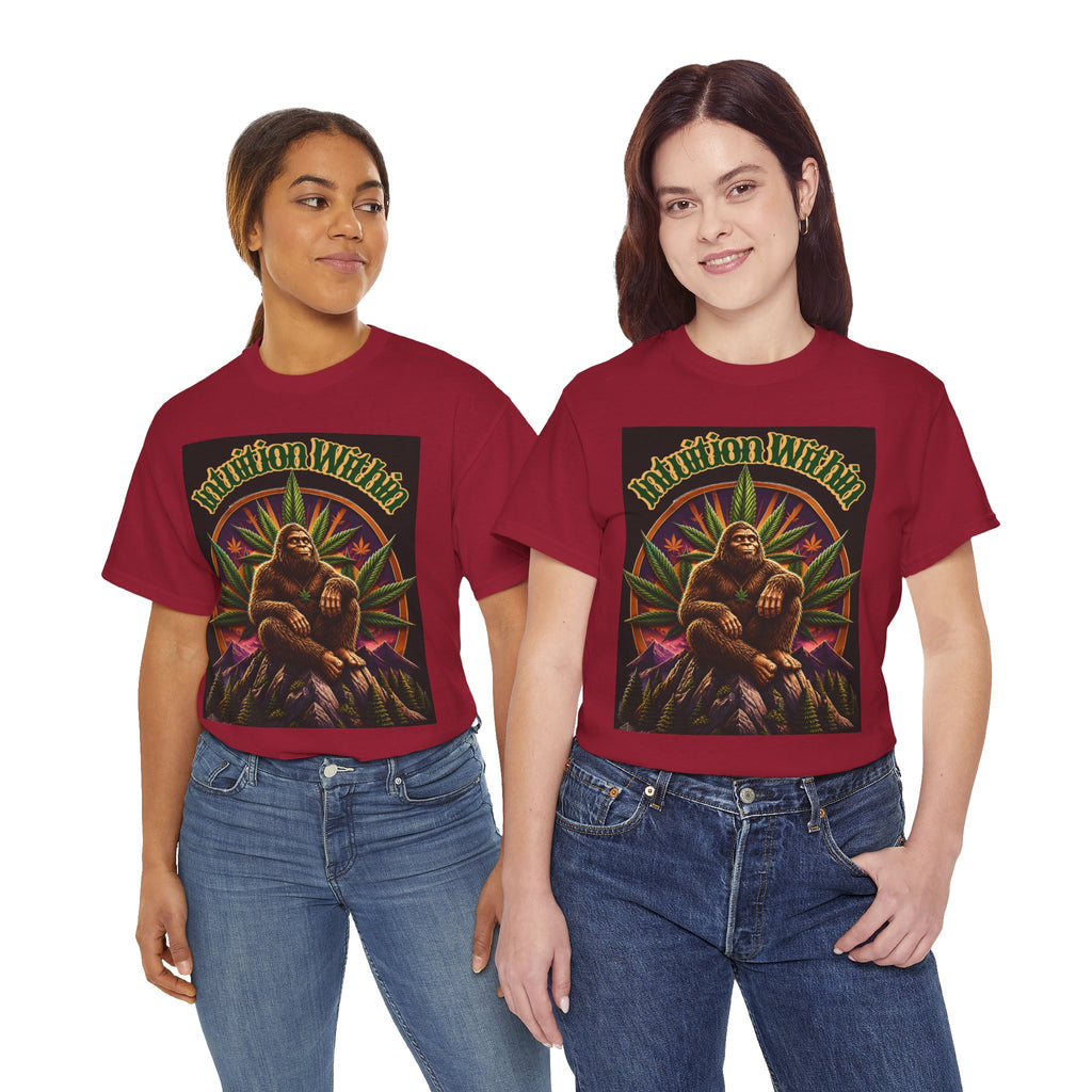 Retro Bigfoot Nature Graphic Tee