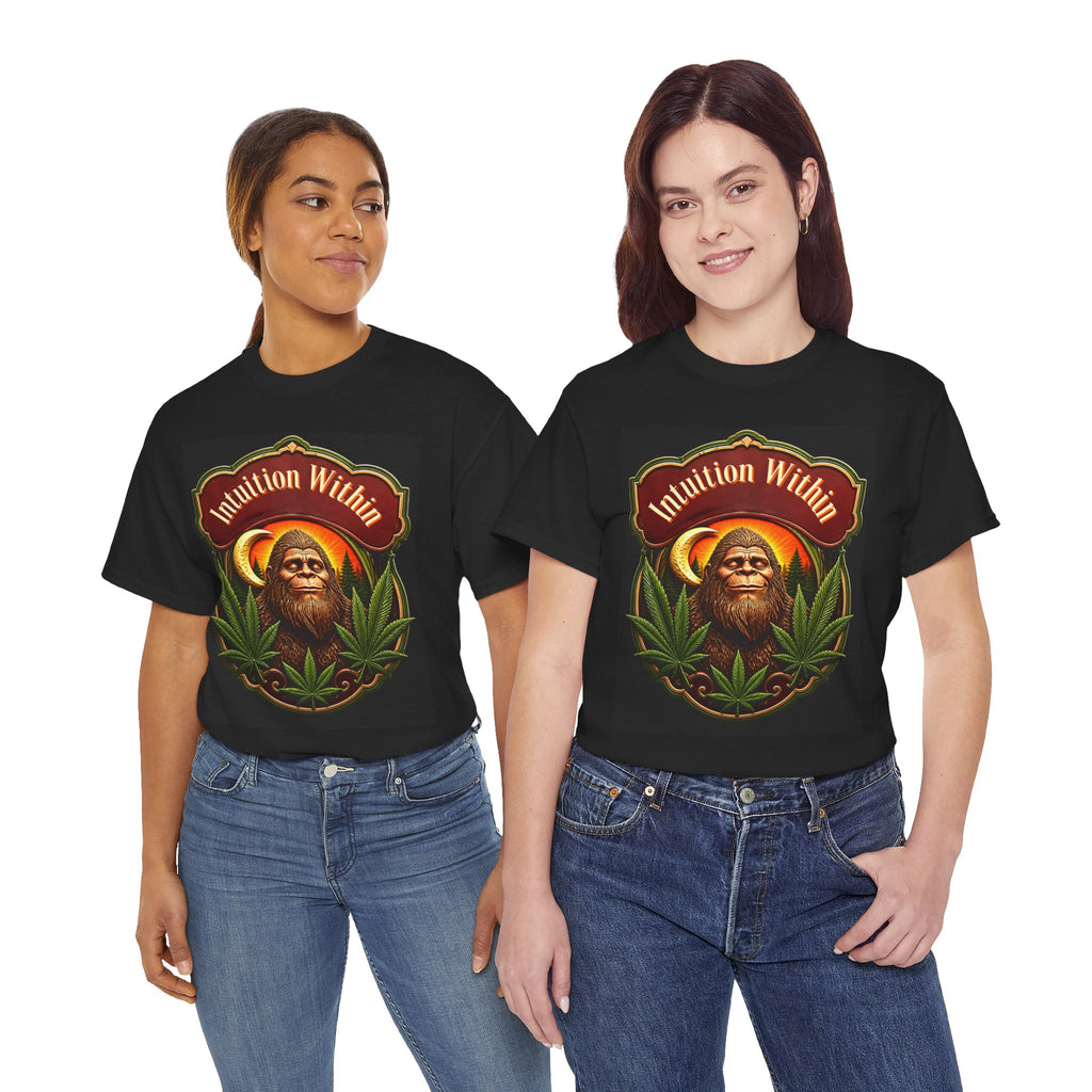 Bigfoot Crescent Moon Graphic Tee