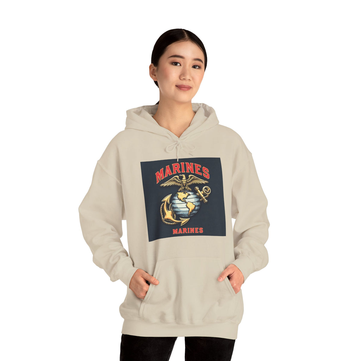 U.S. Marines Tribute Hoodie | Intuition Within