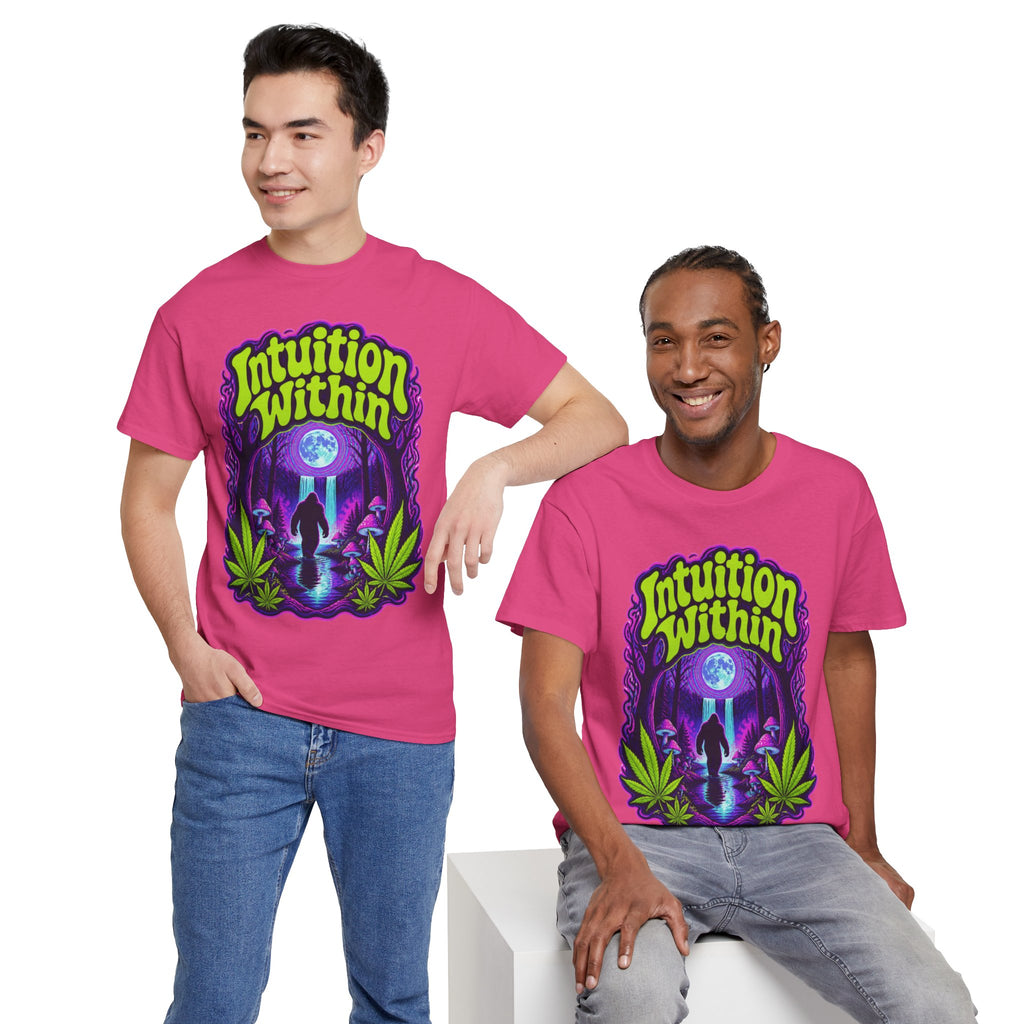 Psychedelic Bigfoot Graphic Tee