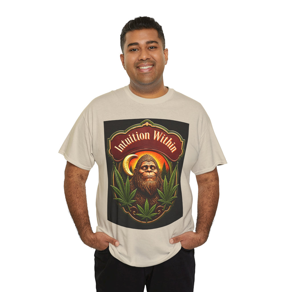 Bigfoot Crescent Moon Graphic Tee