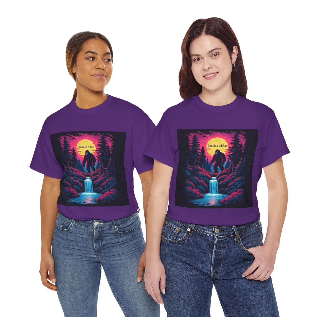 Neon Bigfoot Tee | Intuition Within