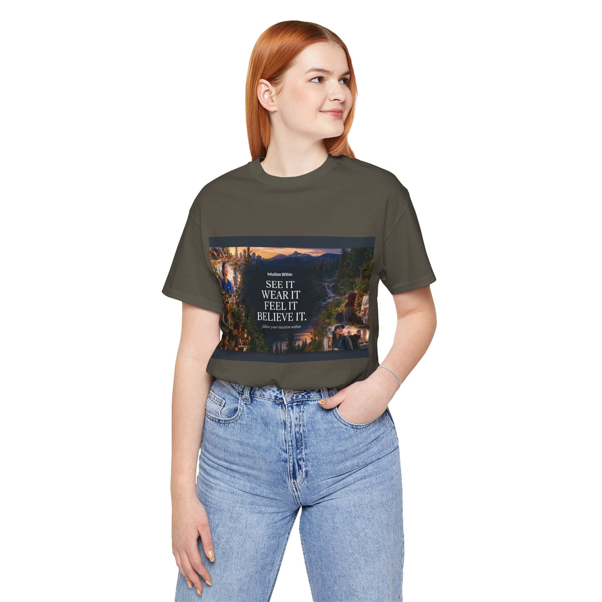 Intuition Within Signature Tee | See It, Wear It, Feel It, Believe It