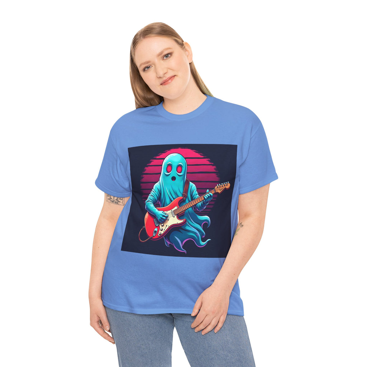 Ghost Guitarist Graphic Tee