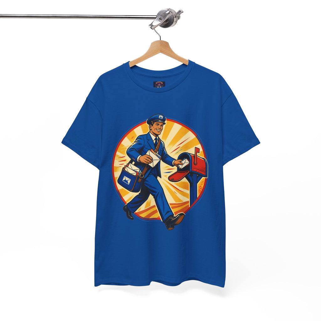 Male Mail Carrier Retro Tribute Tee