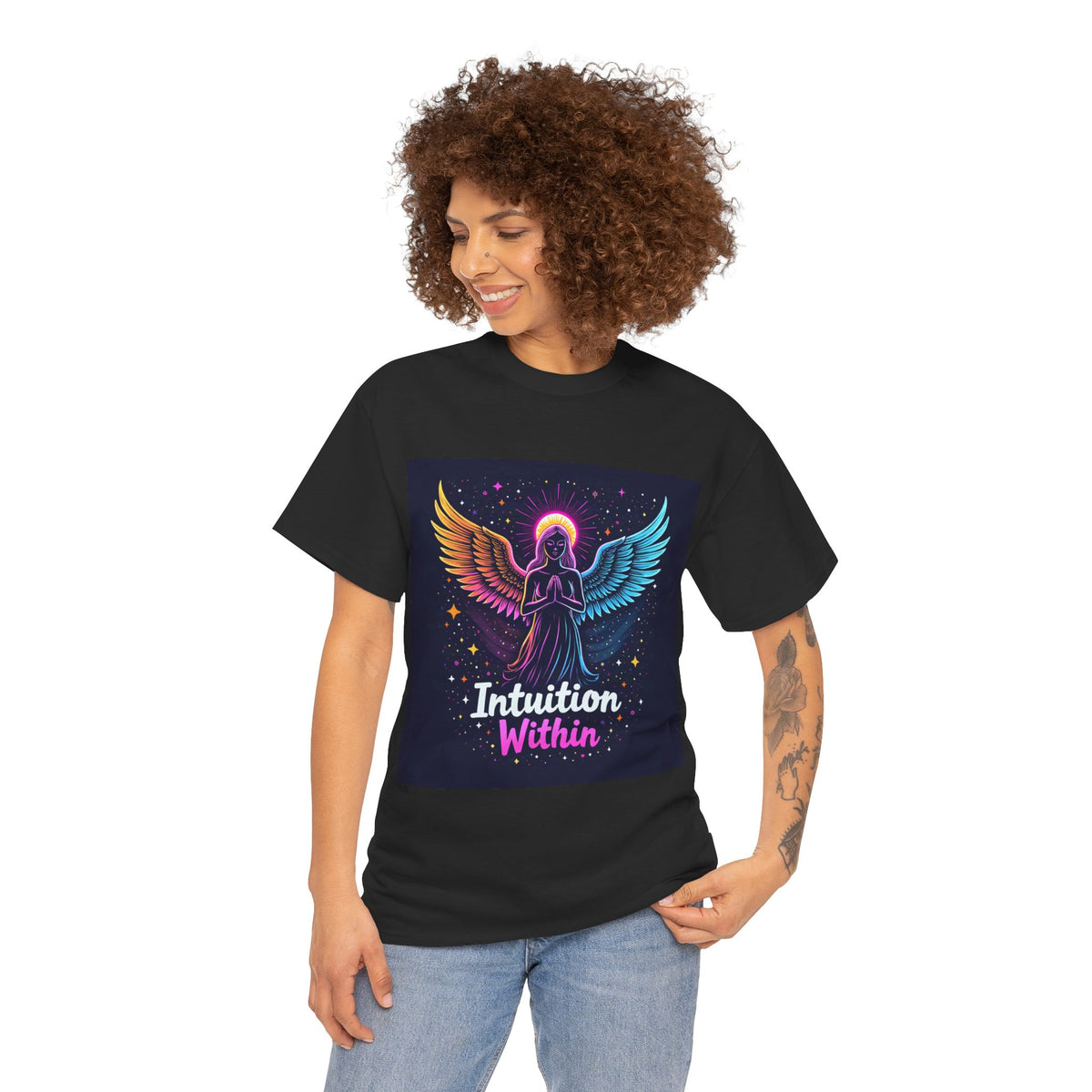 Rainbow Angel Graphic Tee