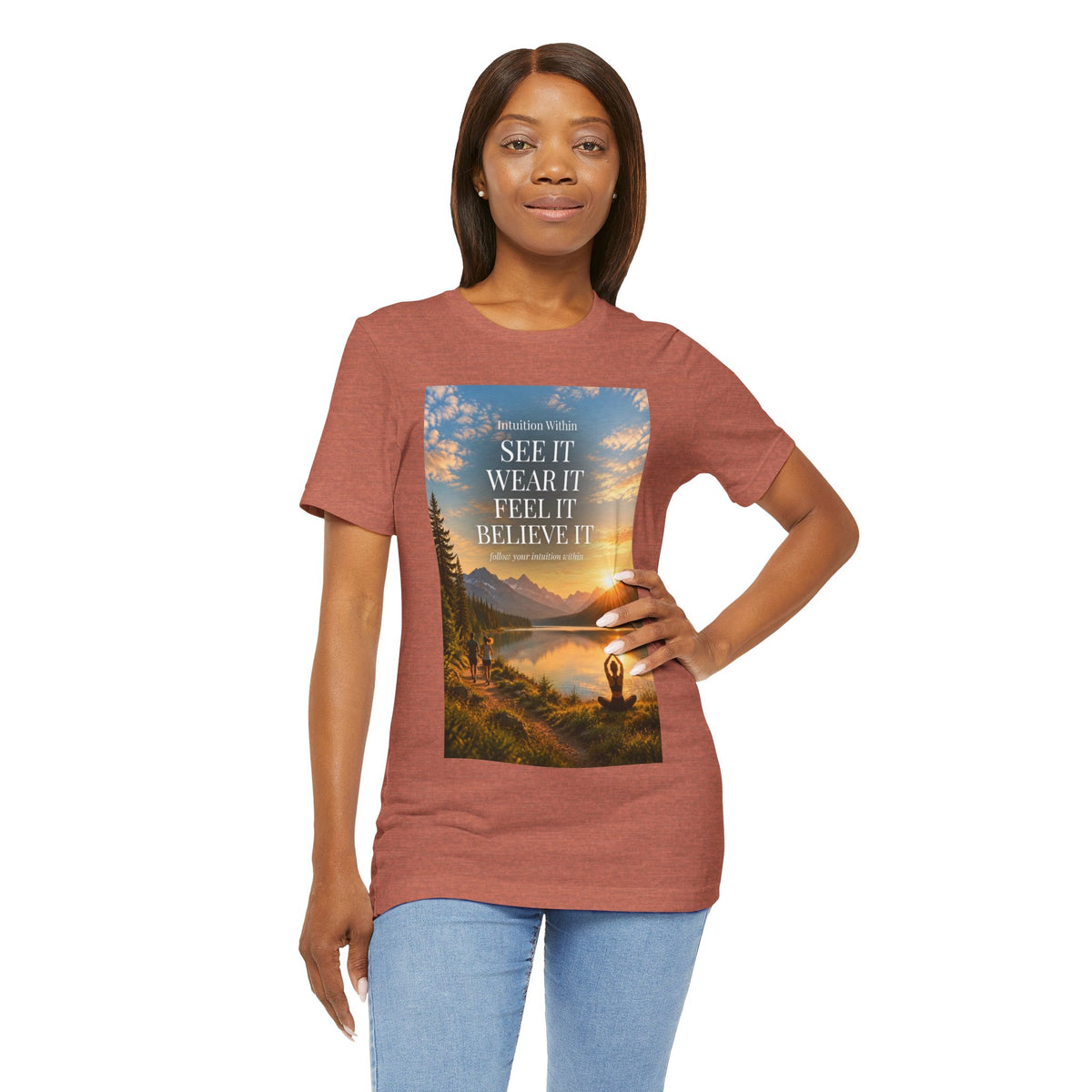 Intuition Within Signature Tee | Meditation Lake