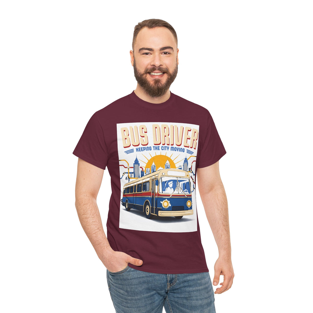 Bus Driver Retro Tribute Tee