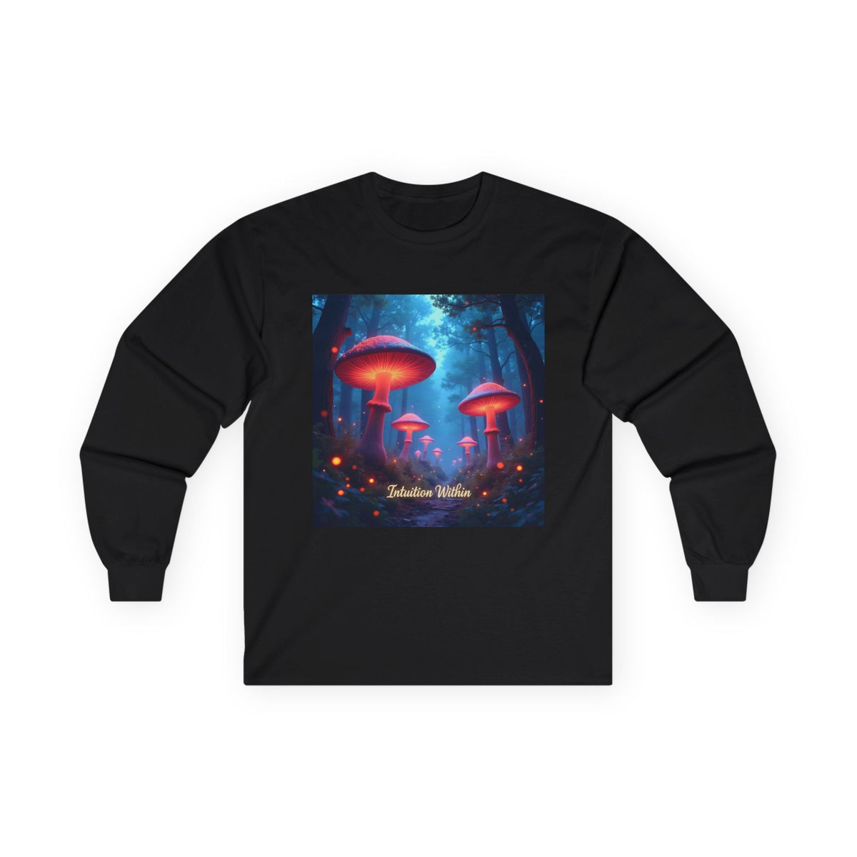 Enchanted Mushroom Forest Long-Sleeve Tee