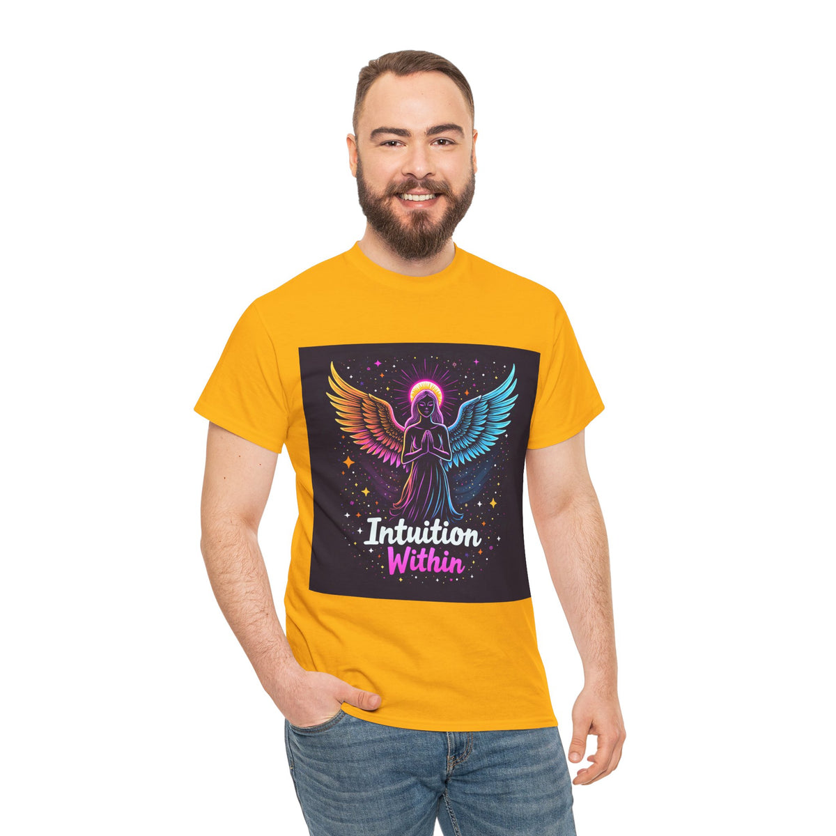 Rainbow Angel Graphic Tee