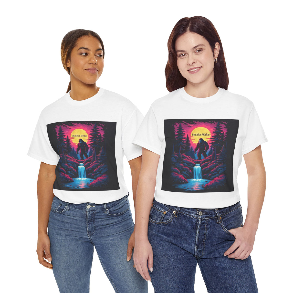 Neon Bigfoot Tee | Intuition Within