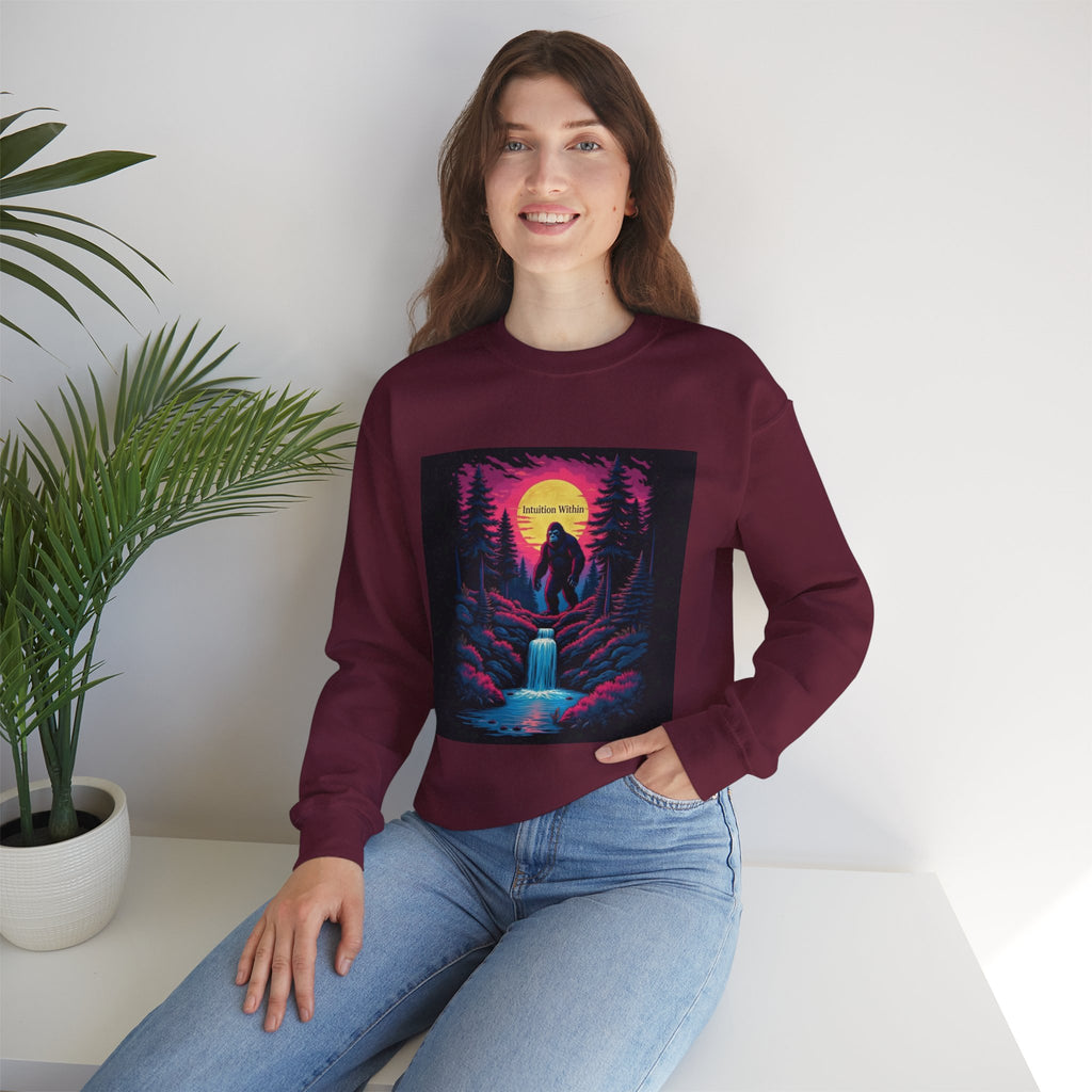 Neon Bigfoot Sweatshirt | Intuition Within