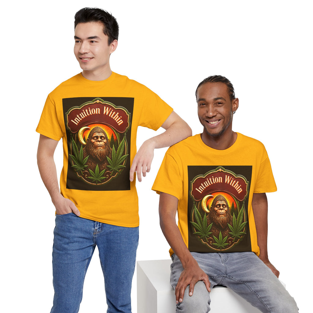 Bigfoot Crescent Moon Graphic Tee