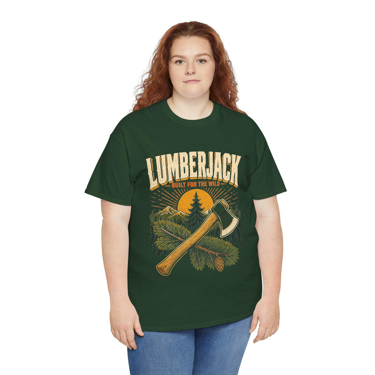 Lumberjack Built for the Wild Tribute Tee