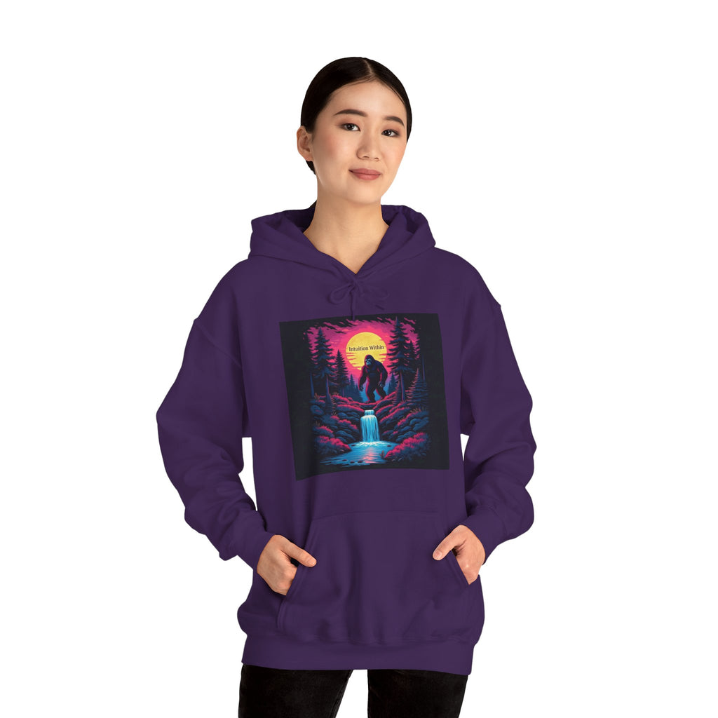 Neon Bigfoot Hoodie | Intuition Within