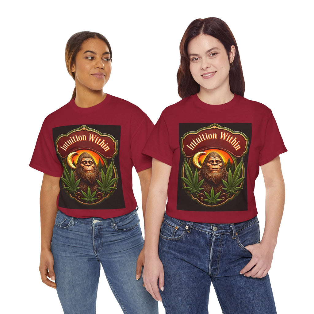 Bigfoot Crescent Moon Graphic Tee