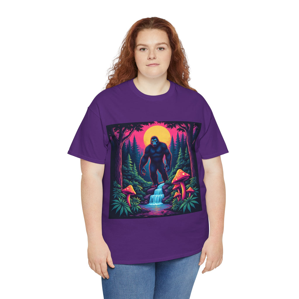 Bigfoot Enchanted Forest Graphic Tee