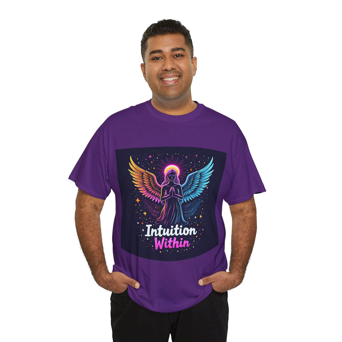 Rainbow Angel Graphic Tee