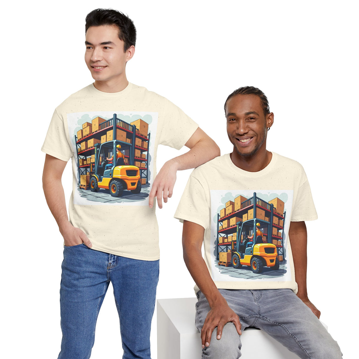 Forklift Warehouse Graphic Tee | Intuition Within