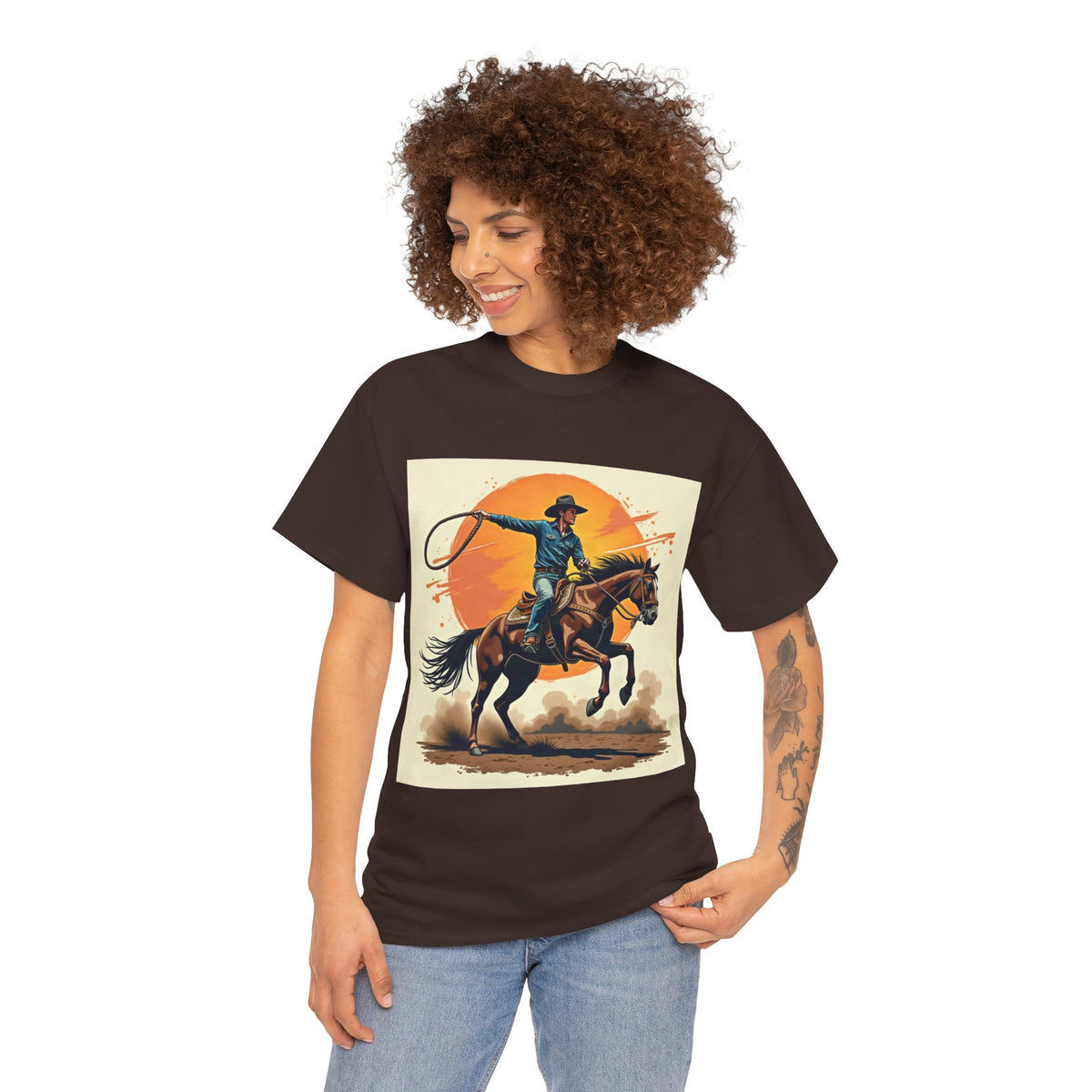 Rodeo Rider Western Tribute Tee