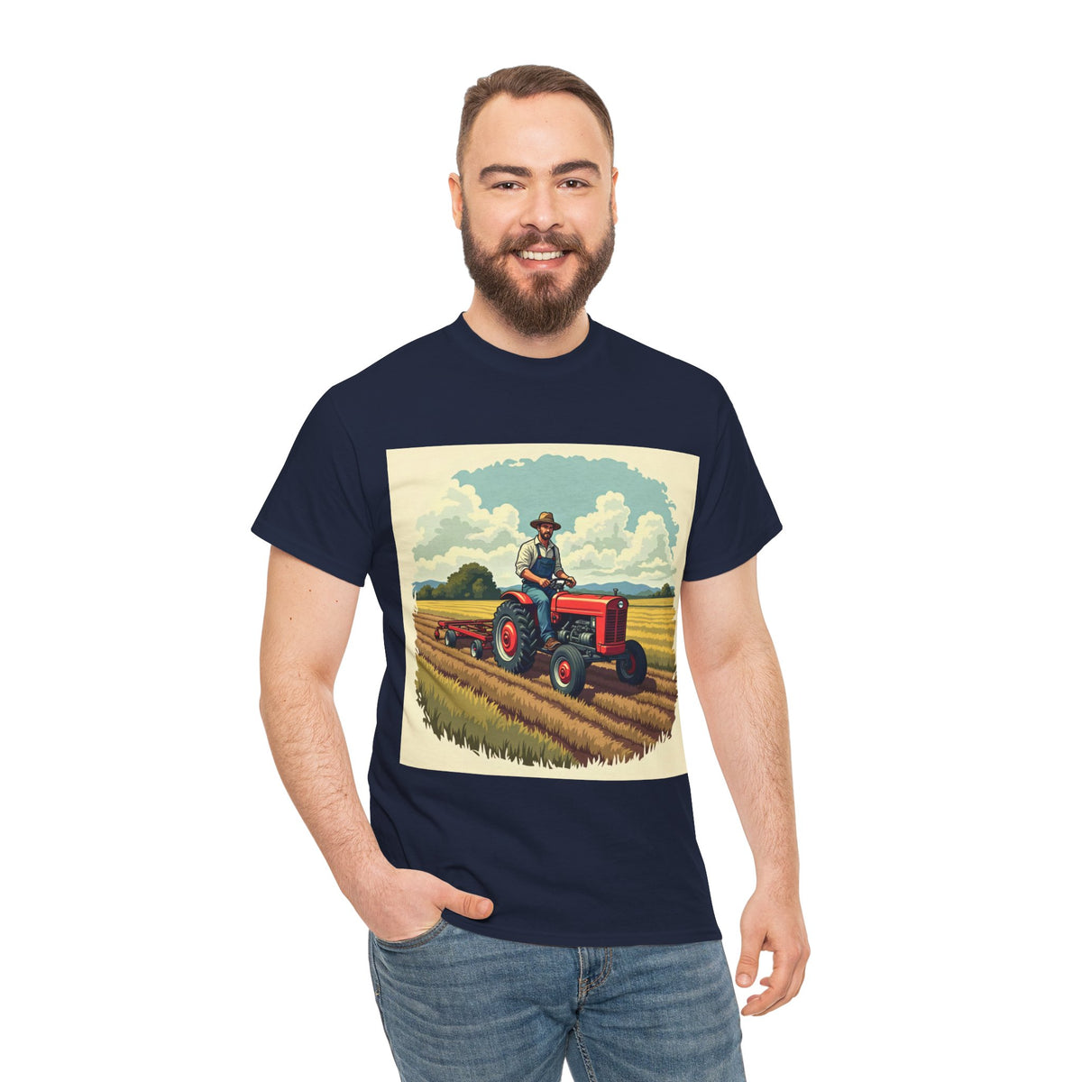 Farmer Vintage Tractor Tribute Tee