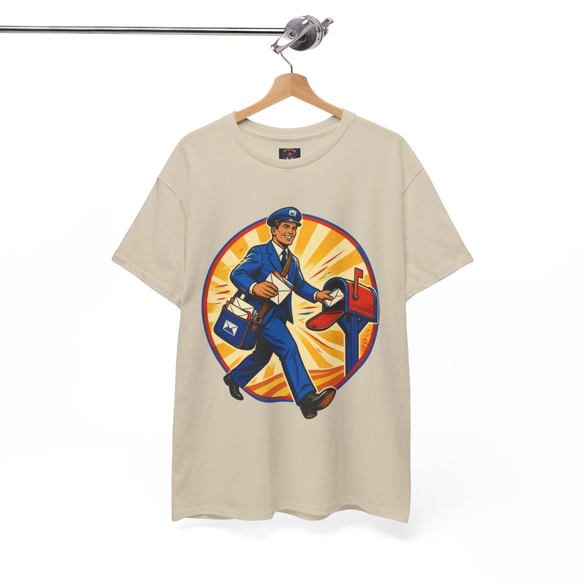 Male Mail Carrier Retro Tribute Tee