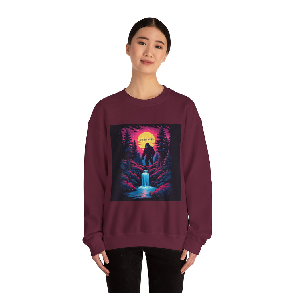 Neon Bigfoot Sweatshirt | Intuition Within