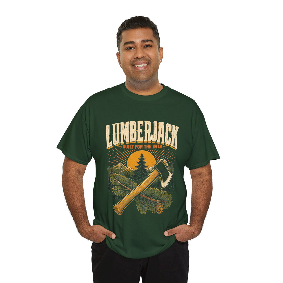 Lumberjack Built for the Wild Tribute Tee