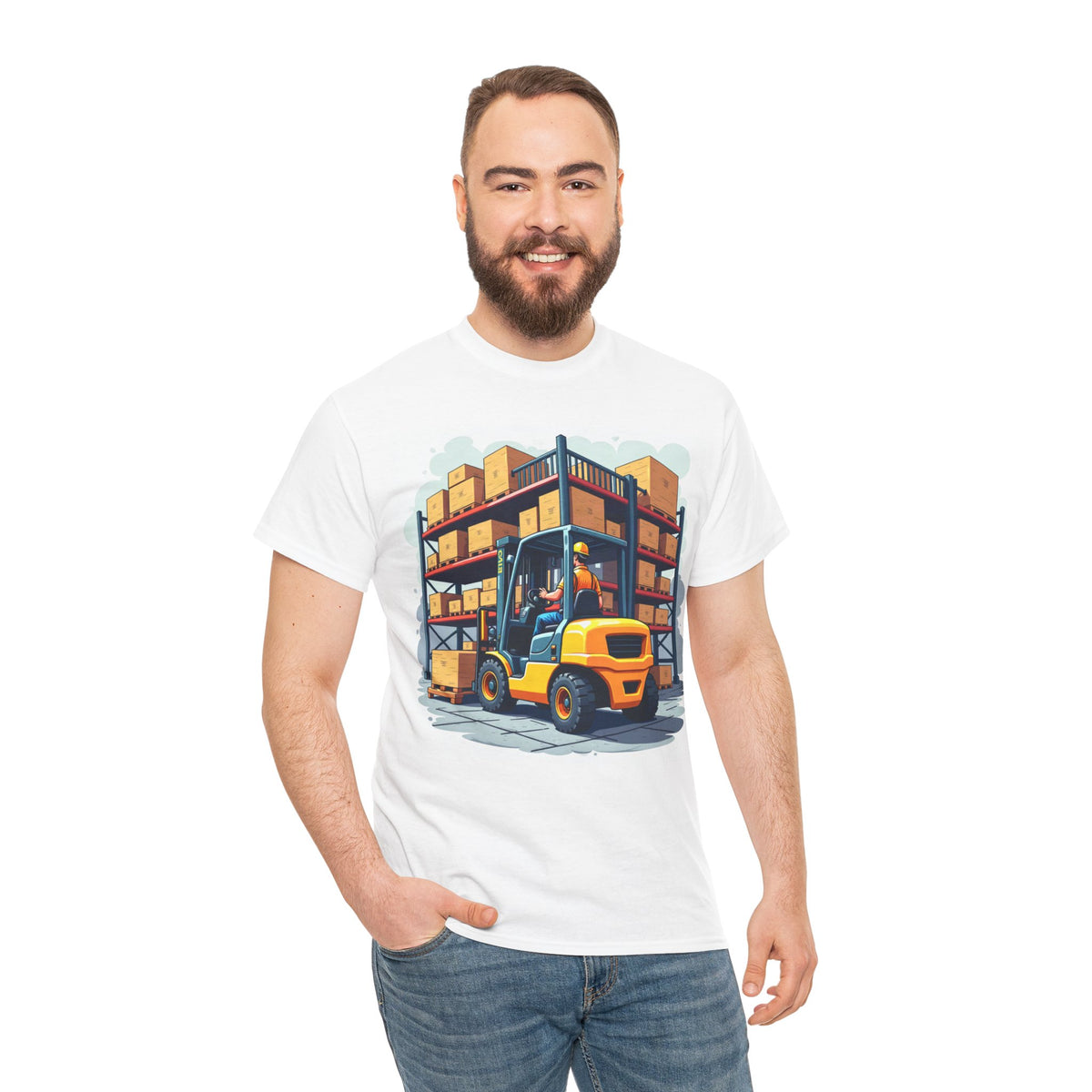 Forklift Warehouse Graphic Tee | Intuition Within